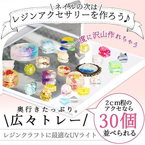 NAILIO 36W text set [Japan Genuine 6 months guarantee] that can gel nails and resin craft in UV light beginner