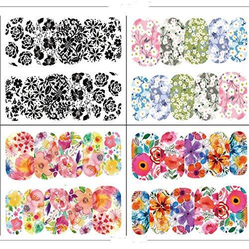 25 pieces Nail Art seal Hamizu decal water transfer sticker Hahana style woman, girl, ultra-thin children nail stickers for children cute work and Kajua (10191)