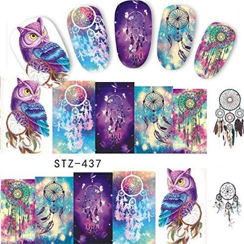 16 pieces Christmas Nail Art seal Hamizu manicure set women just stick decals water transfer stickers 3D, girl, Children's ultra-thin children nail sticker cute work or casual nail decoration 10039