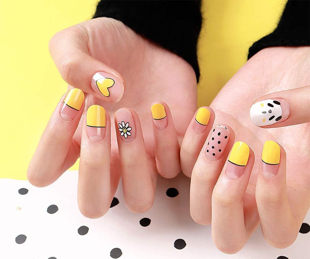 [ENVYLOOKXZINIPIN] long-lasting manicure nail strip nail wrap stylish design just put gel nail seal KA00334