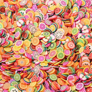 CCINEE slice parts slice stick nail art sticker fruit cut Neirudeko Dekopatsu nail care set nail supplies accessories fruit 35g set