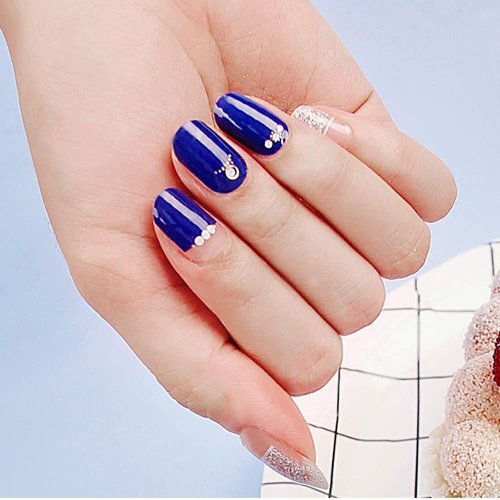 [ENVYLOOKXZINIPIN] long-lasting manicure nail strip nail wrap stylish design just put gel nail seal KA00050