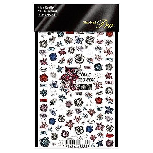 Sha-Nail pro comics Flower Nail seal
