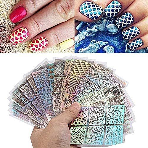 Native handle a variety of design 24-sheet set just put nail stickers nail breeds cute