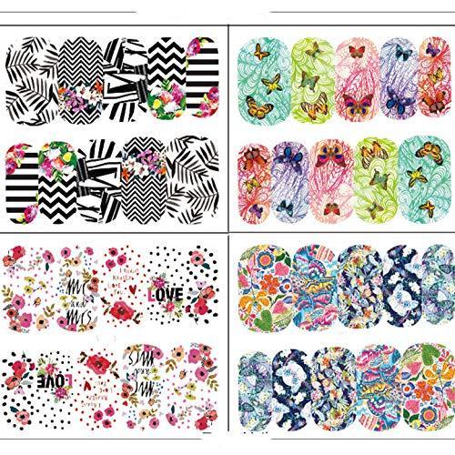 25 pieces Nail Art seal Hamizu decal water transfer sticker Hahana style woman, girl, ultra-thin children nail stickers for children cute work and Kajua (10191)