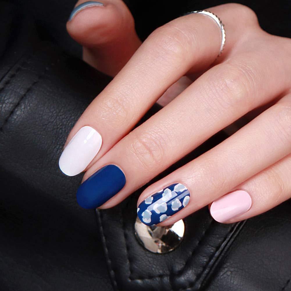 [ENVYLOOKXZINIPIN] long-lasting manicure nail strip nail wrap stylish design just put gel nail seal KA00184