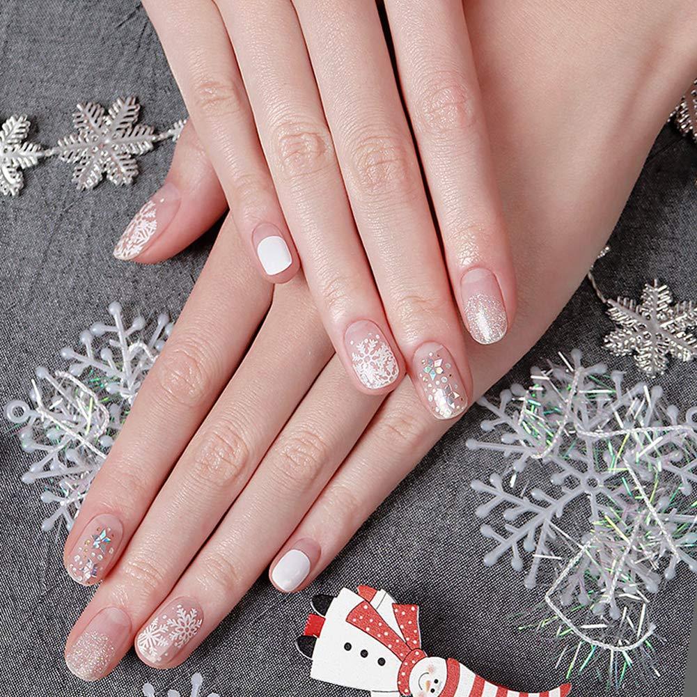 [ENVYLOOKZINIPIN] long-lasting manicure nail strip nail wrap stylish design just put gel nail seal _KA00213