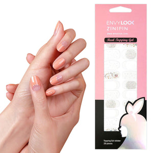 [ENVYLOOKZINIPIN] long-lasting manicure nail strip nail wrap stylish design just put gel nail seal _KA00213