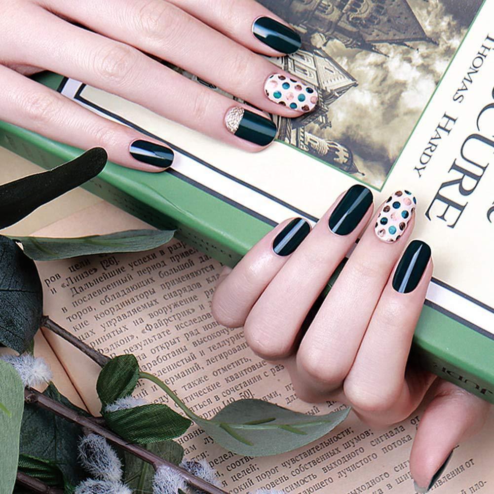 [ENVYLOOKXZINIPIN] long-lasting manicure nail strip nail wrap stylish design just put gel nail seal KA00039