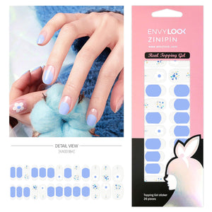 [ENVYLOOKXZINIPIN] long-lasting manicure nail strip nail wrap stylish design just put gel nail seal KA00384