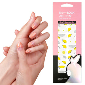 [ENVYLOOKZINIPIN] long-lasting manicure nail strip nail wrap stylish design just put gel nail seal _KA00330