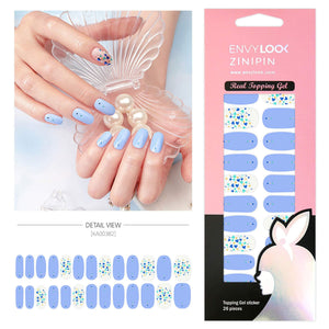 [ENVYLOOKXZINIPIN] long-lasting manicure nail strip nail wrap stylish design just put gel nail seal KA00382