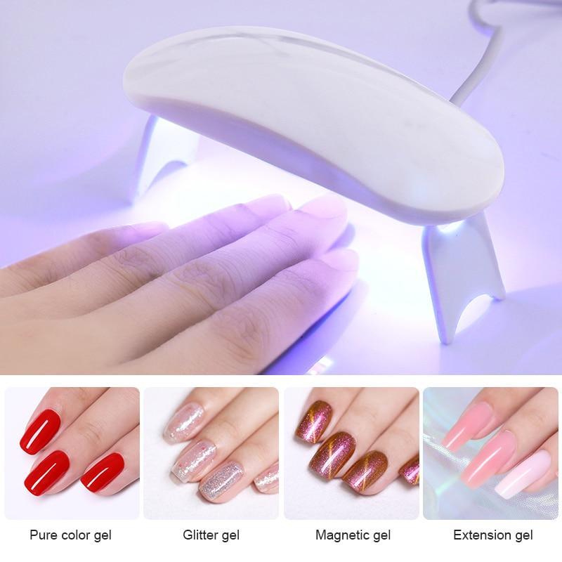 Uv LED lamp scan dryer nail art tool