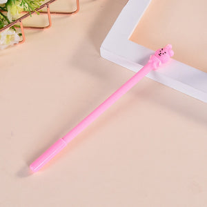 1 Pcs Korean Stationery Cute Pen kpop Theme cosplay prop Cartoon 8 Color Ballpoint Pen / Gel Pen Kawaii School Writing Gifts