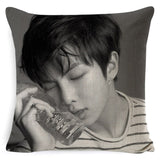 KPOP クッション 枕カバー 寝具 LOVE YOURSELF K-POP ホーム 防弾少年団 BT-21 スクエア 片面 ピローケース ハウス・ド・クッション