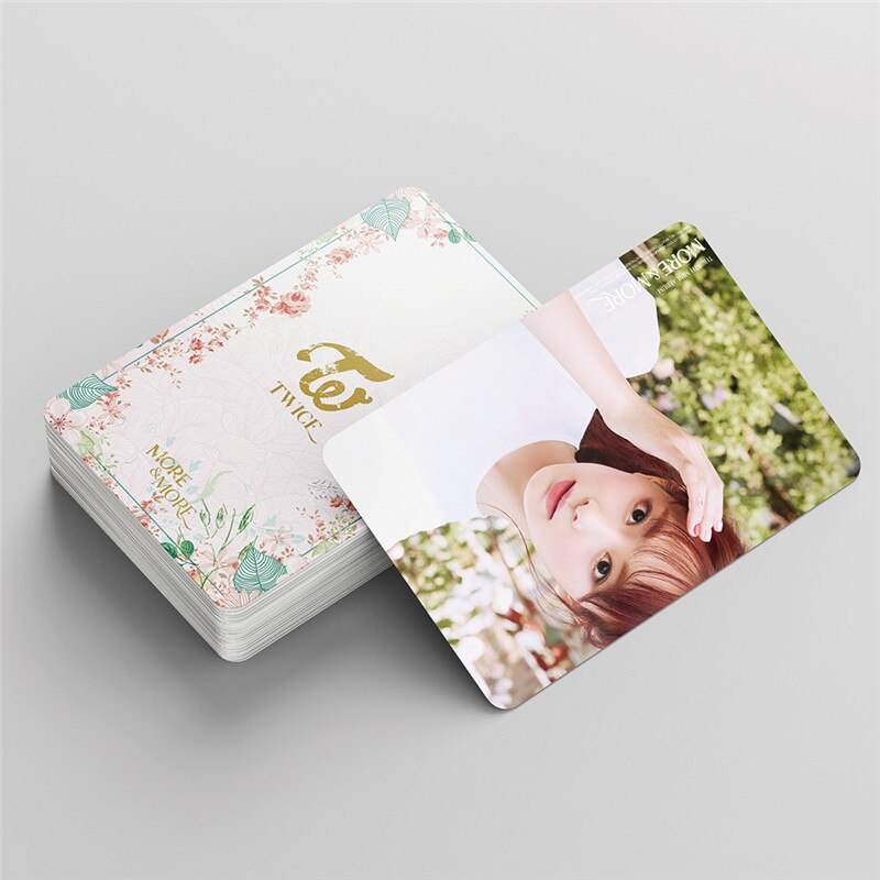 54 Pcs / Set Kpop TWICE Lomo Card HD Print High Quality Photocard Photo Album Poster Card Elegant Packaging Fans Gift