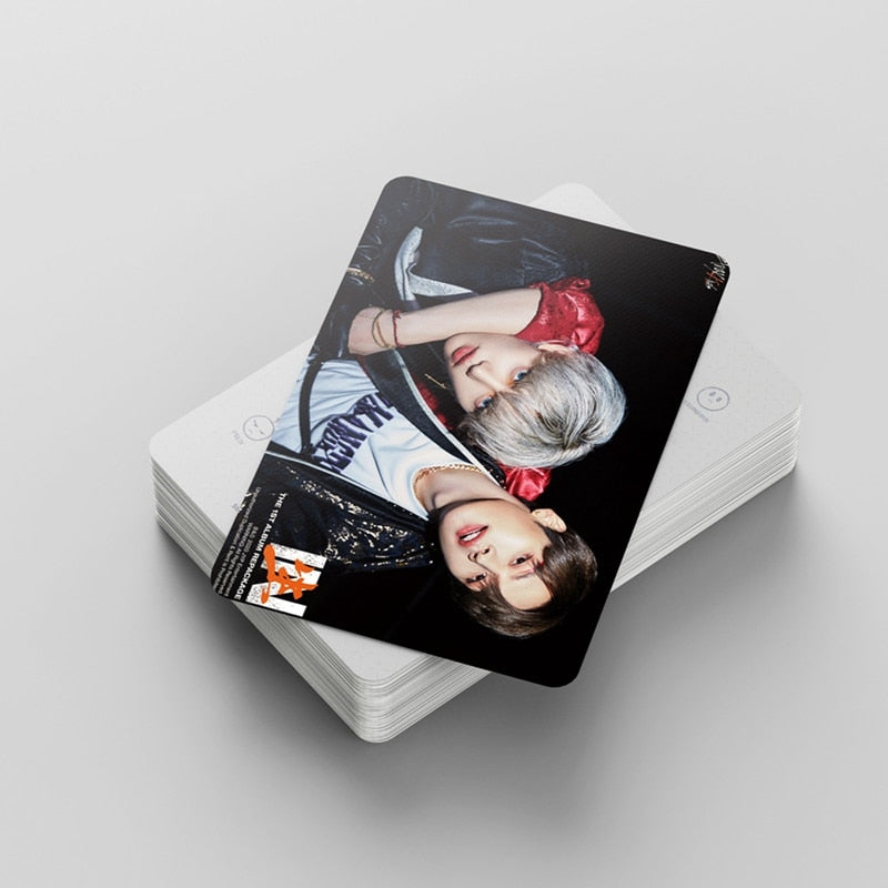 54pcs/set Kpop Stray Kids Lomo Card Photocard HD Photo Print Album Photocard Collection Of Homemade DIY Card Sets For Fans Gifts