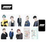 K-POP ATEEZ フォトカードアルバムシリーズ 両面HD写真 丸角フォトカード 高品質