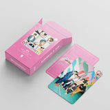 54PC KPOP Boys Photocard Album SPEAK YOURSELF Self Made Paper Card Lighes/Boys With Luv Photo Cards Poster