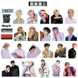 101/109pcs/set Kpop NCT 2020 127 WayV Character Sticker RESONANCE Pt.1 2 nct2020 For Luggage Laptop Notebook Mobile DIY Stickers