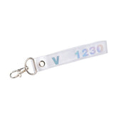 1PC Fashion KPOP Keyring Transparent KOOKIE Key Chain Bangtan Boys Love Yourself SUGA J-HOPE Rope Keychain Jewelry