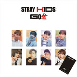 8pcs/set Kpop STRAY KIDS Single Photocard GO Live Photo Album card straykids Postcard for fans Gift Kpop accessories