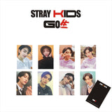 8pcs/set Kpop STRAY KIDS Single Photocard GO Live Photo Album card straykids Postcard for fans Gift Kpop accessories