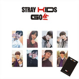 8pcs/set Kpop STRAY KIDS Single Photocard GO Live Photo Album card straykids Postcard for fans Gift Kpop accessories