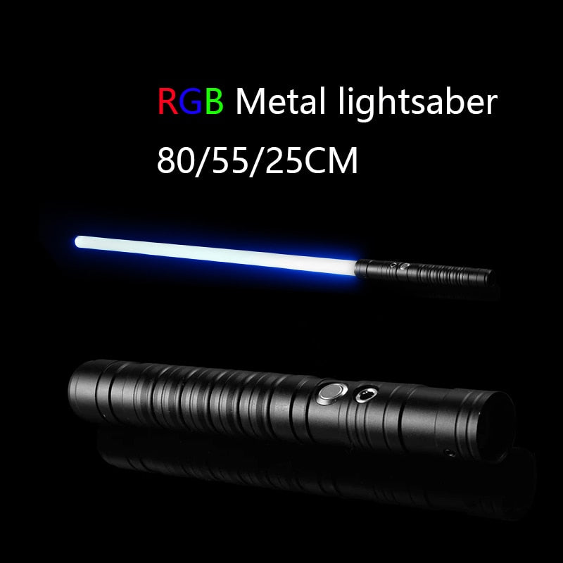 ライトセーバーレーザー RGB メタルライトセーバーソードトイズ エスパーダ Kpop ライトスティック ブリンドズ・デ・ルース フゲテス ザバフキ オユンジャク