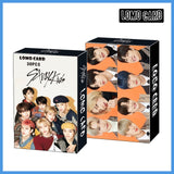 30pcs/set Kpop ATEEZ Lomo card Stray kids GOT7 TWICE TXT NCT 2020 ITZY ENHYPEN HD photo print album photocard for fans gifts