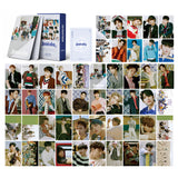 54pcs/set Kpop Stray kids UNLOCK Lomo Cards TXT TWICE NCT 2020 NCT 127 Dream TXT Red velvet ENHYPEN Straykids photo Album cards